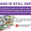MX8200QTN Cash is Safe Marketing Screen