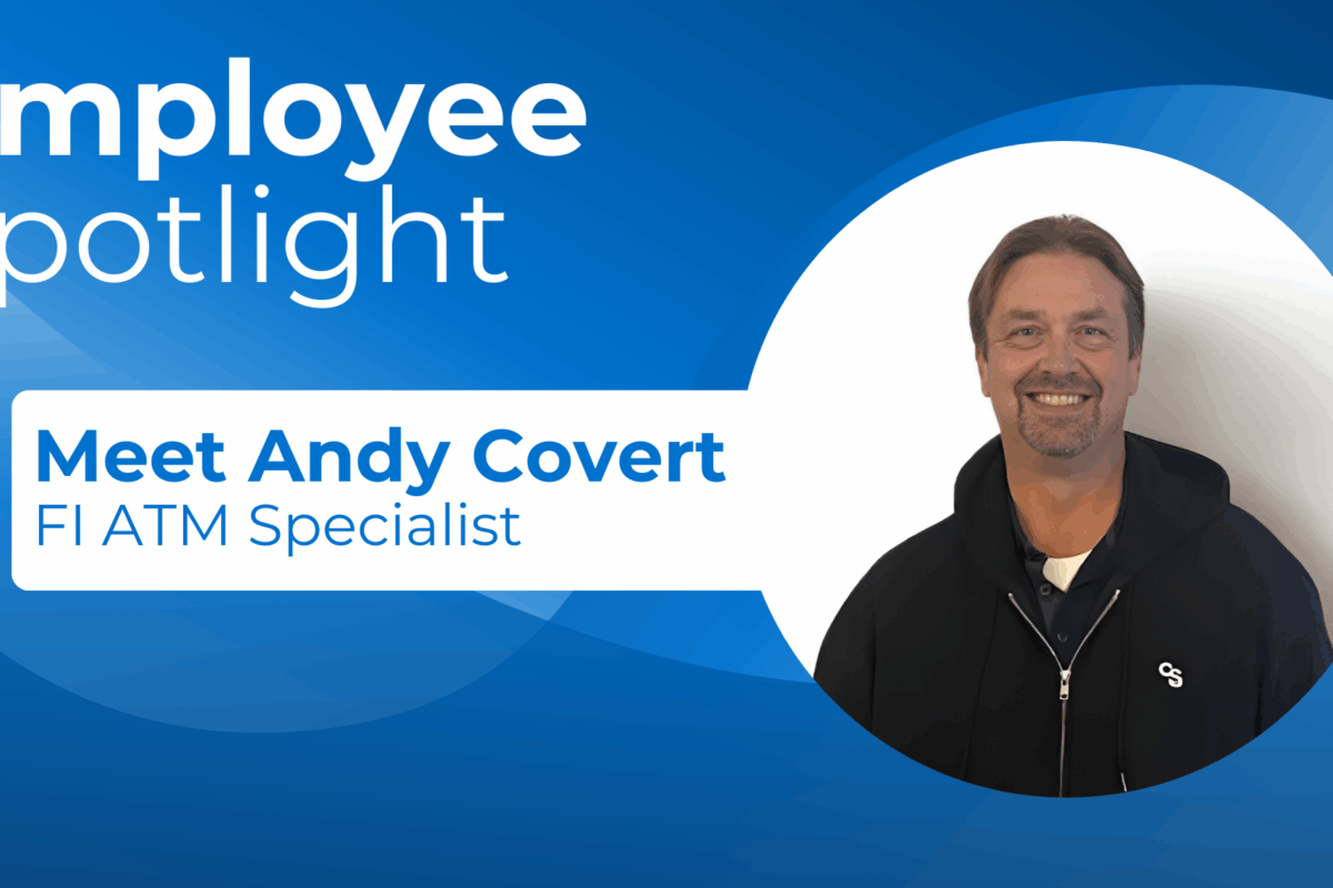 Employee spotlight for Andy Covert